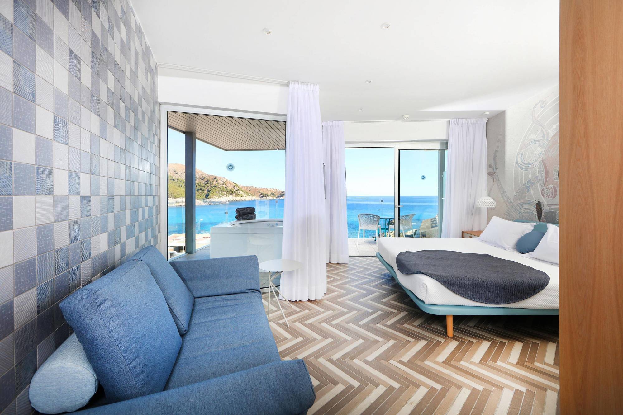 Mar Azul Pur Estil Hotel & Spa (Adults Only) Cala Ratjada  Bagian luar foto